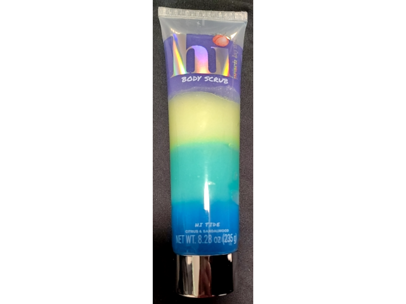 Hi Peach Layne Body Scrub, Citrus & Sandalwood, 8.28 oz/235 g