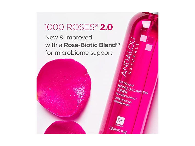 Andalou Naturals Biome Balancing Toner Spay, 6 fl oz