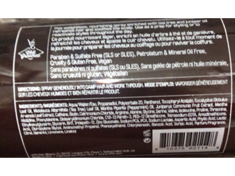 V76 by Vaughn Tonic Hair & Scalp Formula For Men, 8 fl oz/236 mL