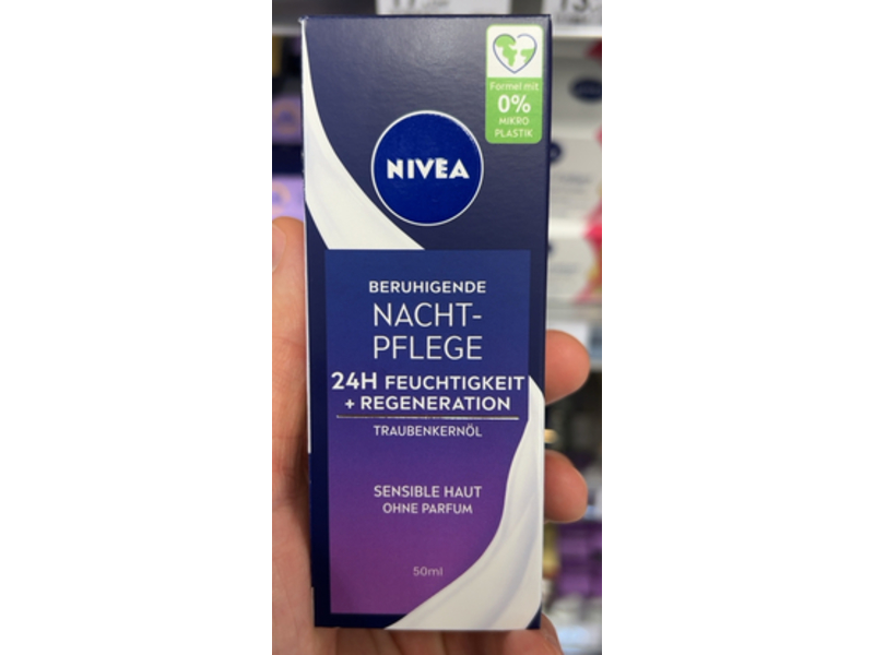 Nivea Regeneration Soothing Night Cream, 50 mL