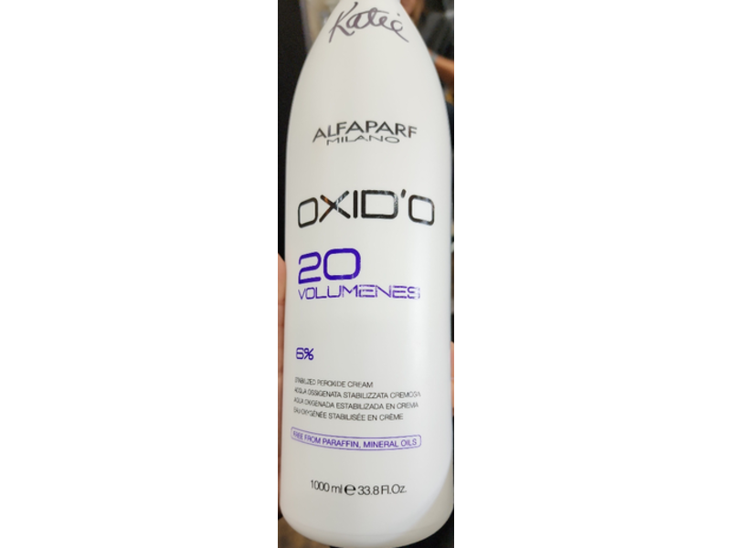 Alfaparf Milano Oxid' O 20 Volumenes, Paraffin, Mineral Oil, 33.8 fl oz/1000 mL