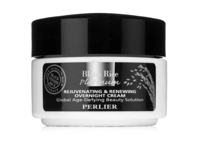 Perlier Black Rice Platinum Rejuvenating + Renewing Overnight Cream, 1.6 oz