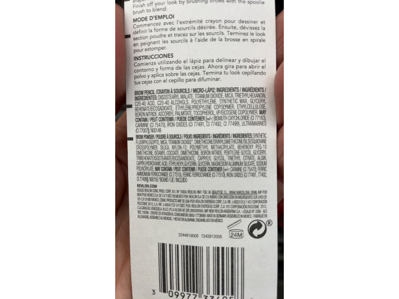 Revlon ColorStay Brow Creator Micro Tip Pencil & Powder, 620 Auburn