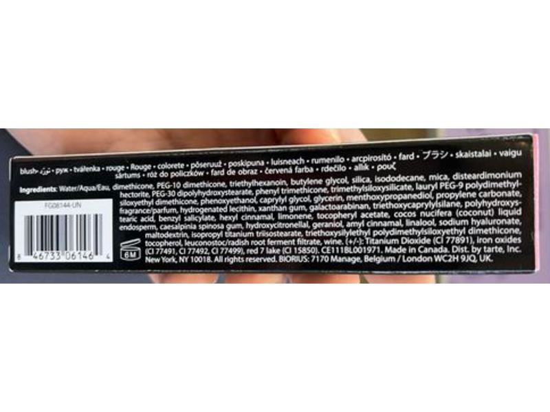 Tarte Man Eater Blush & Glow Cheek Plump, Pink