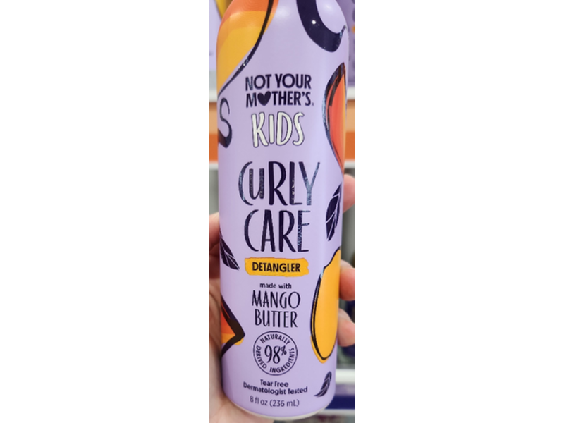 Not Your Mother's Kids Detangler Curl Care, Mango Butter, 8 fl oz/236 mL