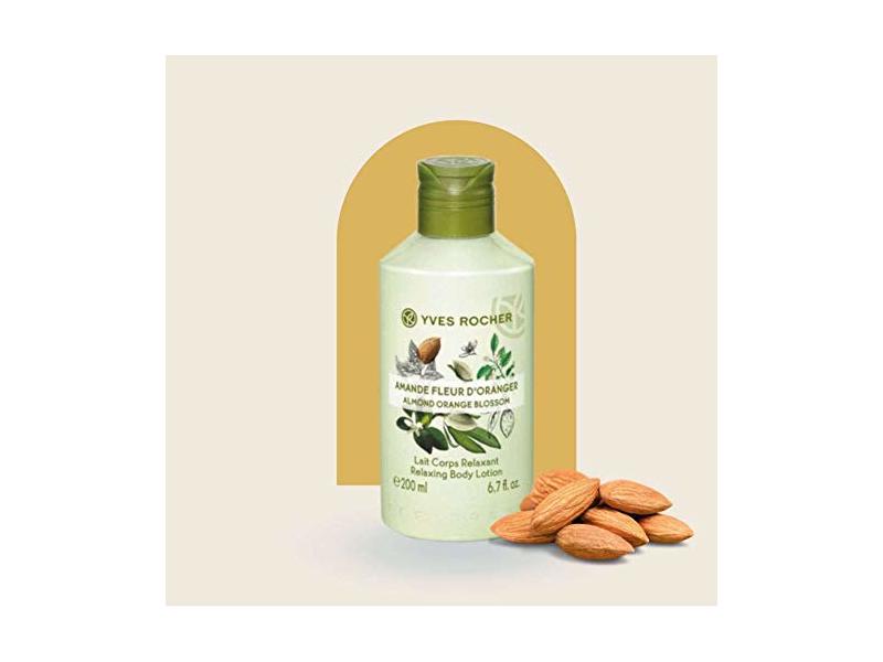 Yves Rocher Relaxing Bath & Shower Gel, Almond Orange Blossom, 13.5 fl oz/400 mL