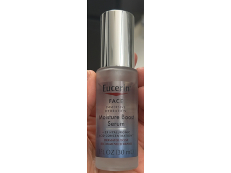 Eucerin Face Immersive Hydration Moisture Boost Serum, Hyaluronic Acid, 1 fl oz/30 mL