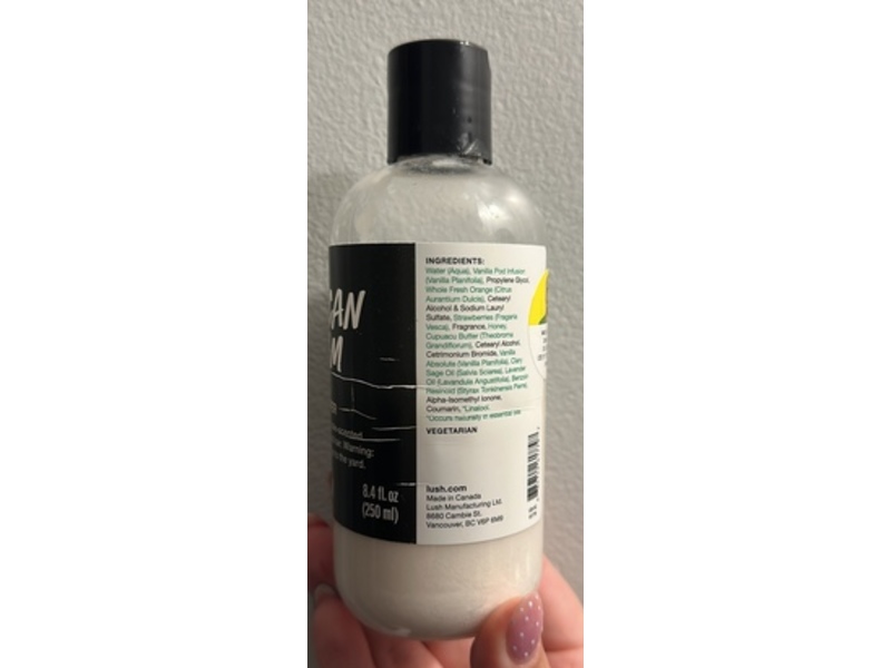 Lush American Cream Conditioner, 8.4 fl oz/250 mL