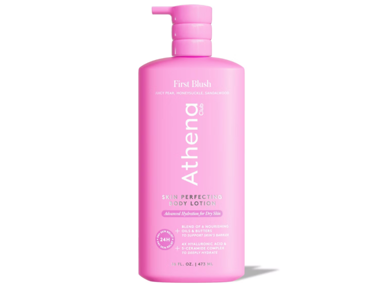 Athena Club Skin Perfecting Body Lotion, First Blush, 16 fl oz.473 mL