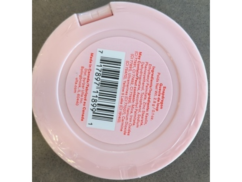 Ulta Beauty Velvet Veil Mineral Pressed Blush, Snapdragon, 0.1 fl oz/2.8 g