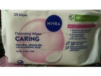 Nivea Cleansing Wipes, Argan Oil + Hyaluronic Acid, 25 Wipes - thumbnail 2