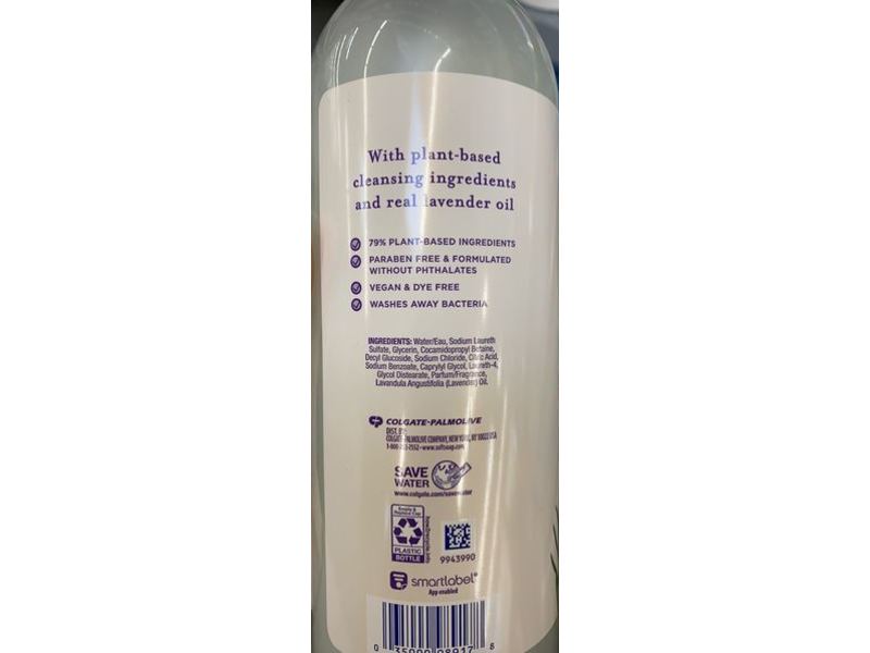 Softsoap Liquid Hand Soap Refill, Gently Lavender, 32 fl oz/946 mL