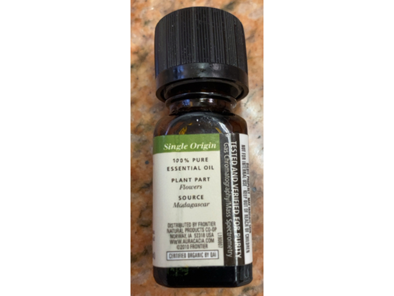 Aura Cacia Pure Aromatherapy Ylang Ylang III, Ylang Ylang Oil, 0.25 fl oz/7.4 mL