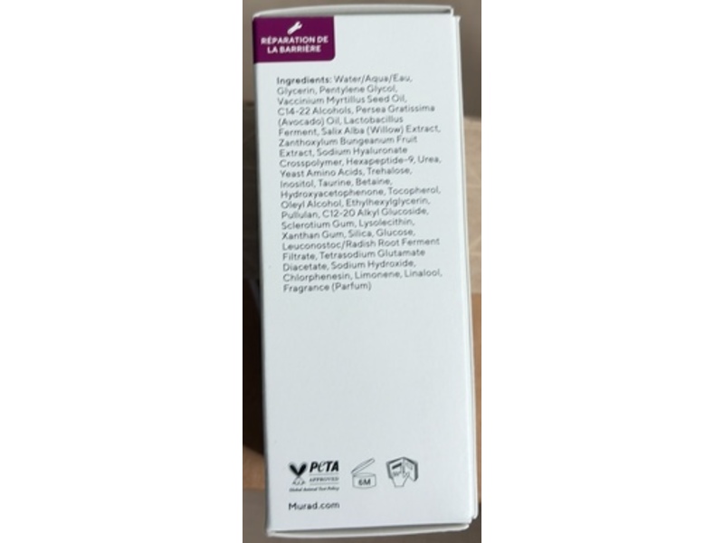 Murad Cellular Hydration Barrier Repair Serum, Hexapeptide-9, 0.5 fl oz/15 mL