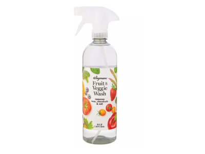 Wegmans Fruit & Veggie Wash, 25 fl oz/739 mL