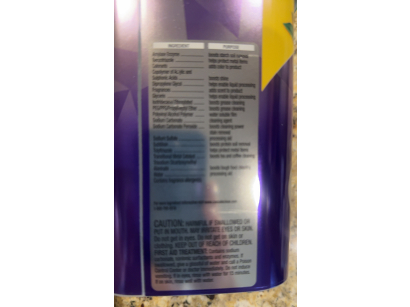 Cascade Platinum Plus ActionPacs, Clean Lemon Scent, 33.8 oz/961 g, 62 Pacs