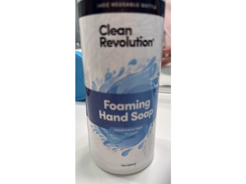 Clean Revolution Foaming Hand Soap, 14 oz/414 mL