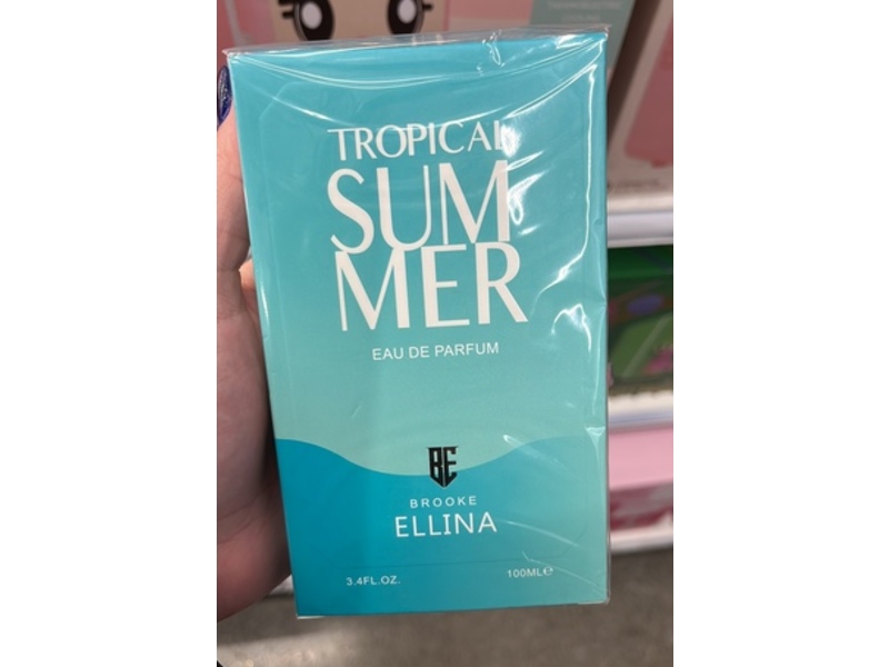Brooke Ellina Eau De Parfum, Tropical Summer, 3.4 fl oz/100 mL