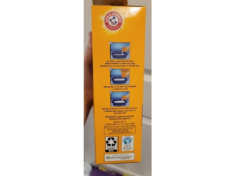 Arm & Hammer Double Duty Little Deodorizer, 42.6 oz/1.2 kg