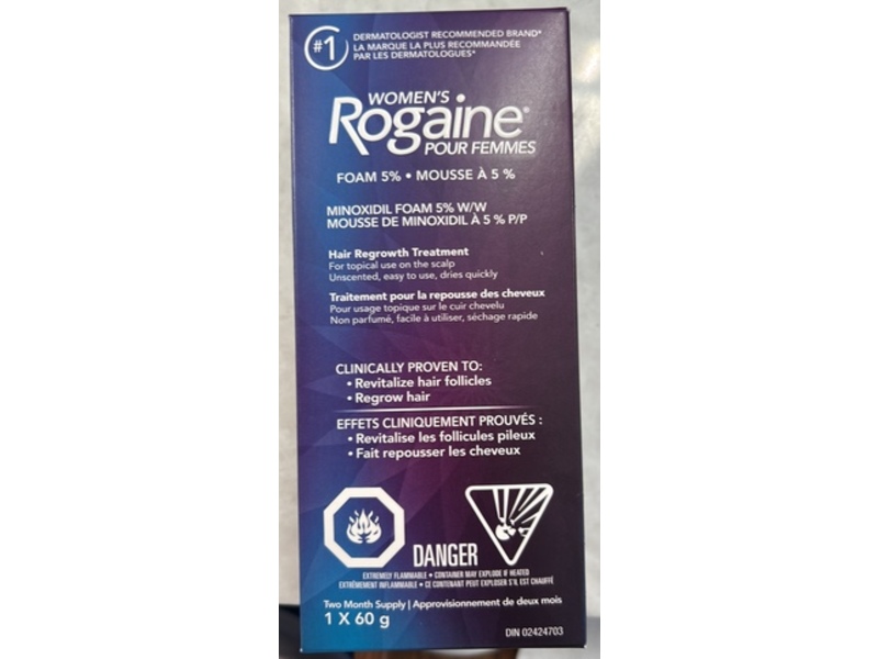 Rogaine Women's Hair Regrowth Treatment, 2.11 oz/60 g