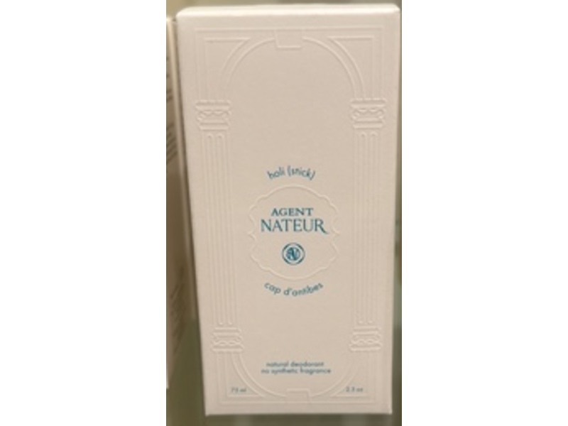 Agent Nateur Holi Stick Natural Deodorant, Cap D'antibes, 2.5 fl oz/7.5 mL