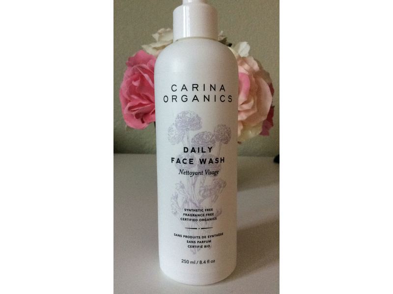 carina organics face wash