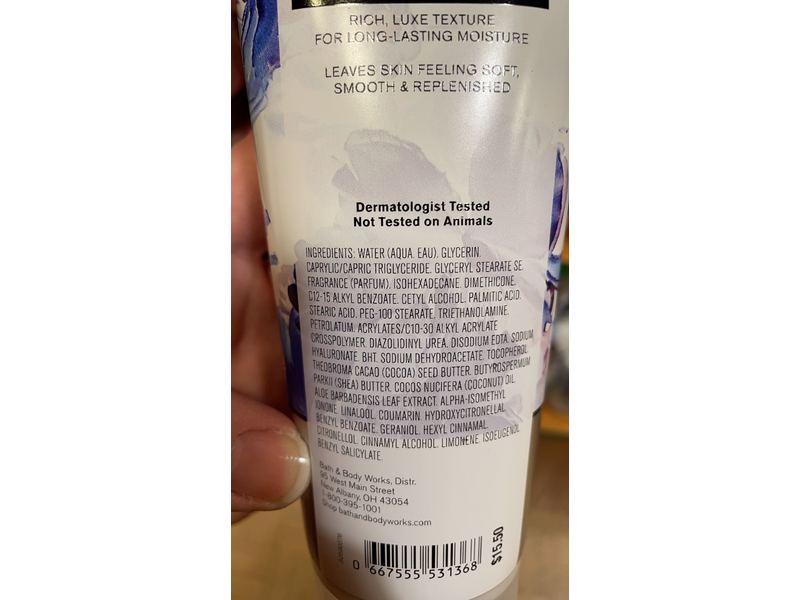 Bath & Body Works Moon Light Path Ultimate Hydration Body Cream, Hyaluronic Acid, 8 oz/226 g