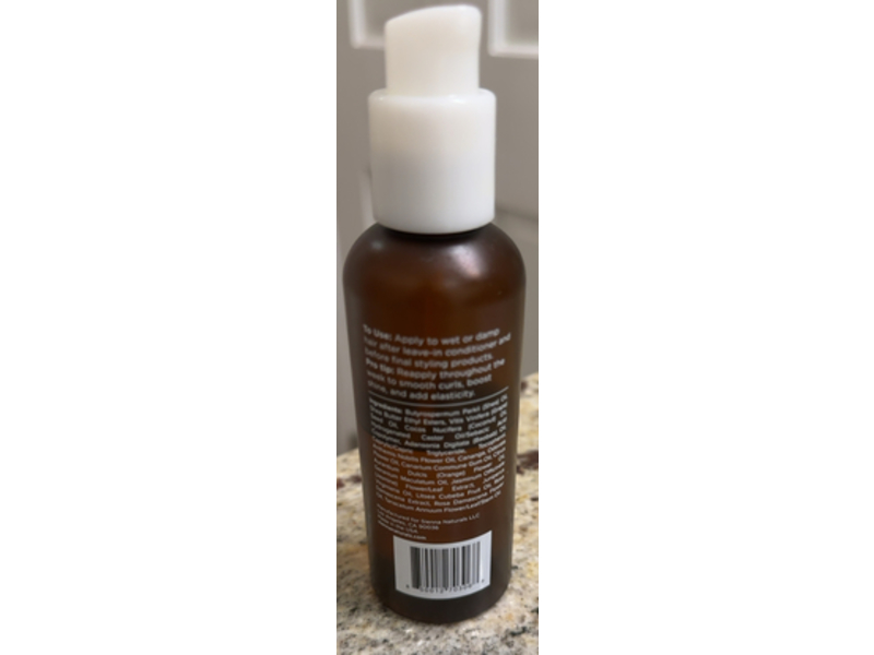 Sienna Naturals Lock & Seal Anti-Breakage Styling Oil, 3 fl oz/89 mL