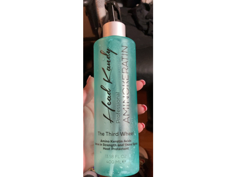 Head Kandy Aminokeratin The Thied Wheel Leave In Strength & Shine Spray, 13.58 fl oz/400 mL