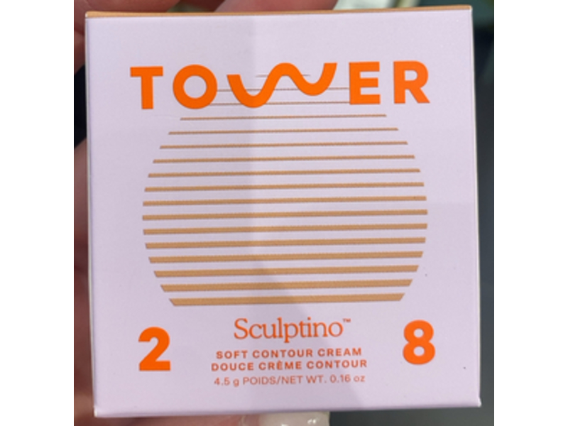 Tower 28 Sculptino Soft Contour Cream, Broad, 0.16 oz/4.5 g
