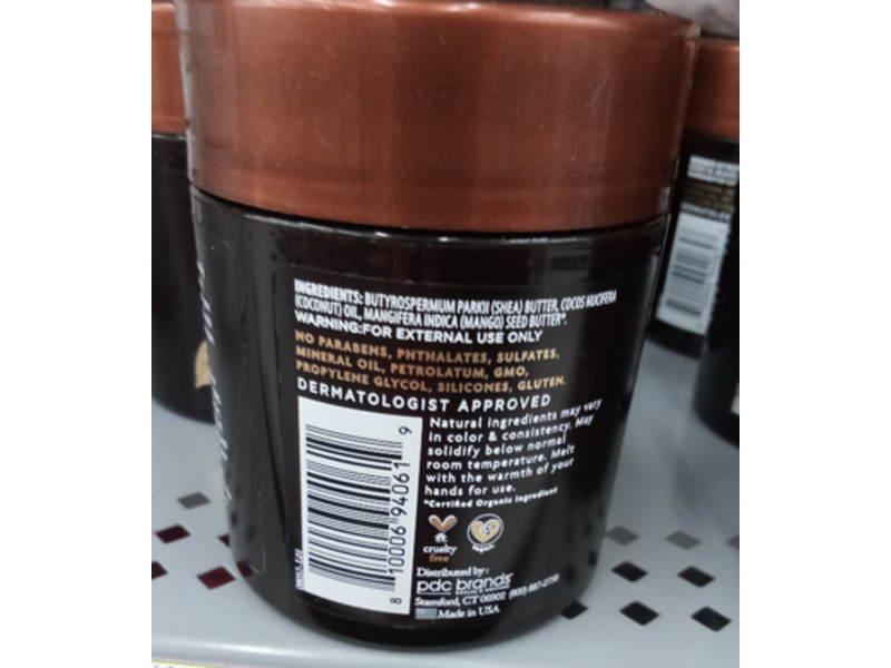 Cantu Head To Toe Moisture, Mango Butter, 5.5 oz/156 g