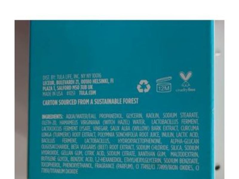 Tula Probiotic Skin Care Claydate Detoxing & Toning Face Mask Stick, 1.23 oz / 35 g