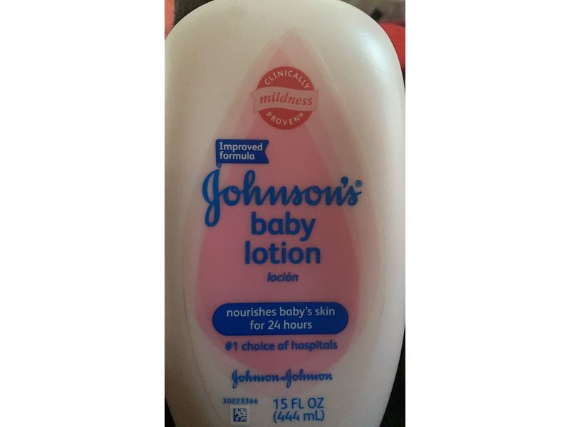 Johnson's Baby Lotion, Mildness, 15 fl oz/444 mL