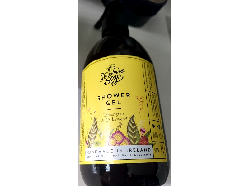 The Handmade Soap Shower Gel, Lemongrass & Cedarwood, 10 fl oz/300 mL