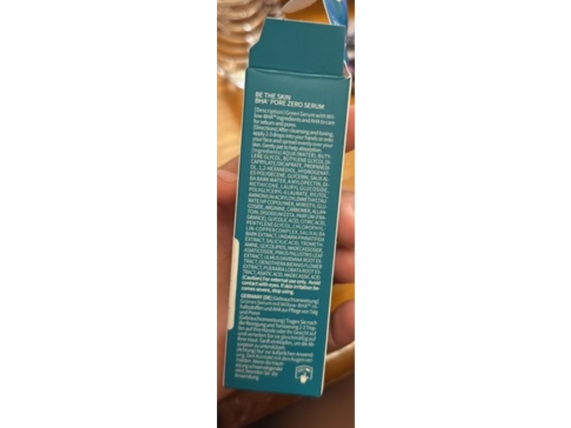 Be The Skin Pore Zero Bha+ Serum, 1.01 fl oz/30 mL