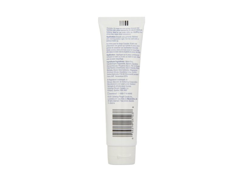 Complex 15 Daily Face Cream, 3.4 oz Ingredients and Reviews