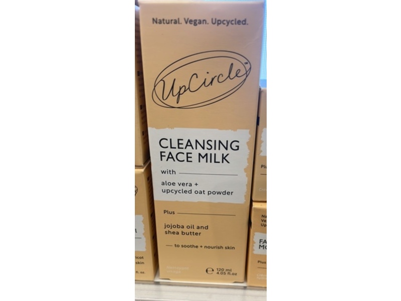 UpCircle Cleansing Face Milk, 4. 05 fl oz/120 mL