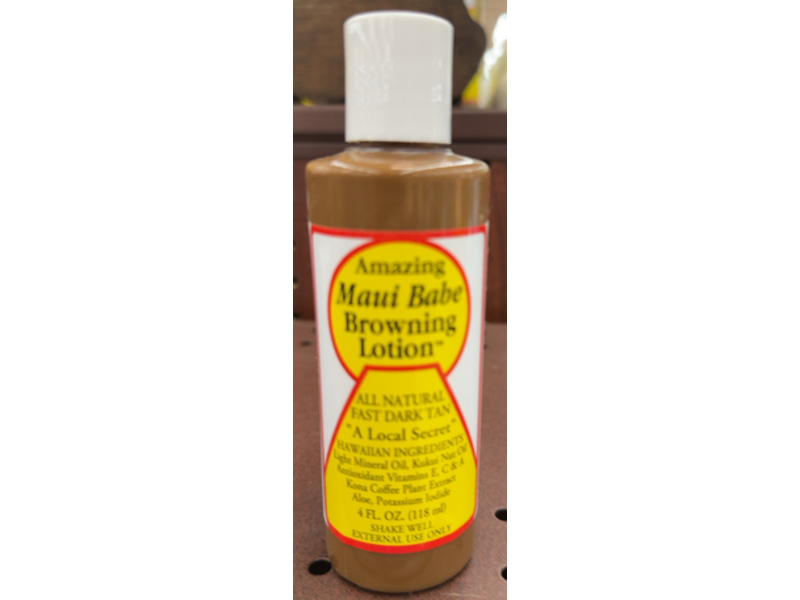 Maui Babe Browning Lotion, 4 fl oz/118 mL