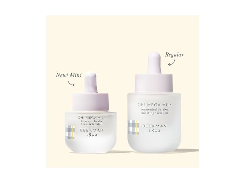 Beekman 1802 Oh! Mega Milk Fermented Barrier Boosting Facial Oil, 0.5 fl oz