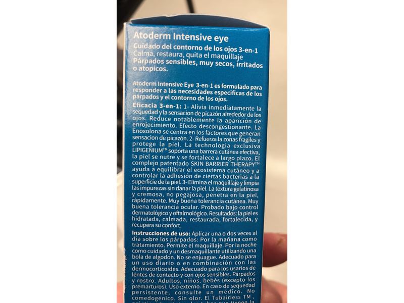 Bioderma Atoderm Intensive Eye, 3.4 fl oz/100 ml