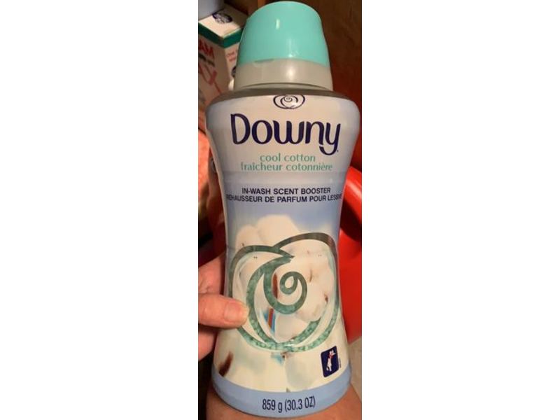 Downy In-Wash Scent Booster, Cool Cotton, 30.3 oz/859 g