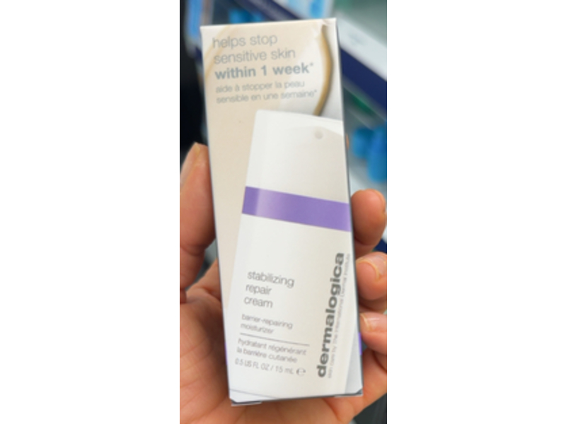 Dermalogica Stabilizing Repair Cream, Barrier Repairing Moisturizer, 0.5 fl oz/15 mL