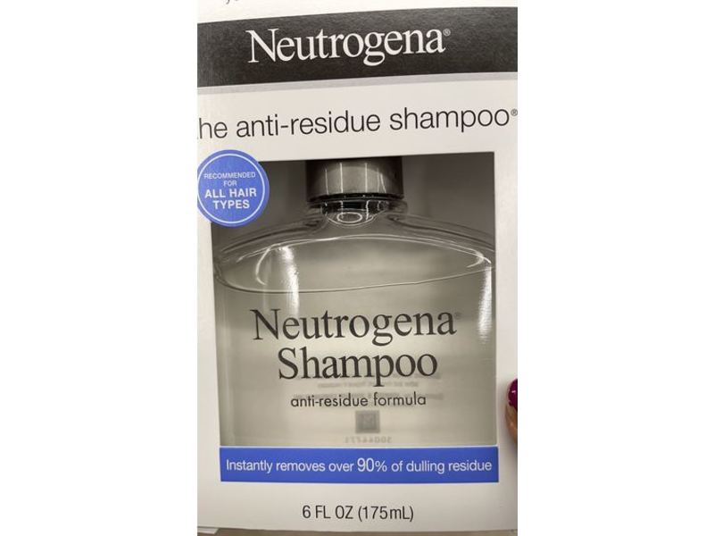 Neutrogena Anti-Residue Shampoo, 6 fl oz/175 mL