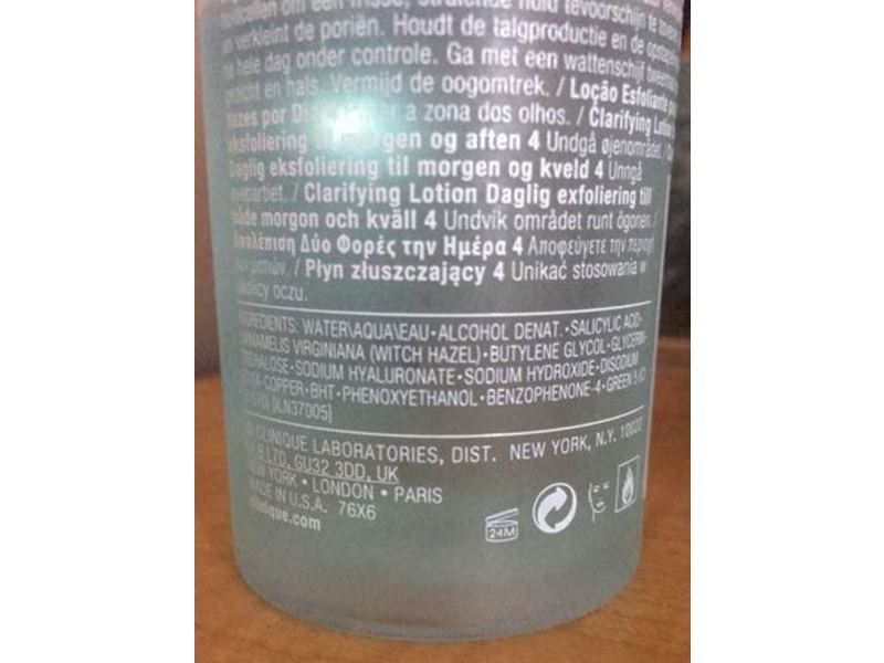 Clinique Clarifying Lotion 4, Oily, 6.7 fl oz/200 ml