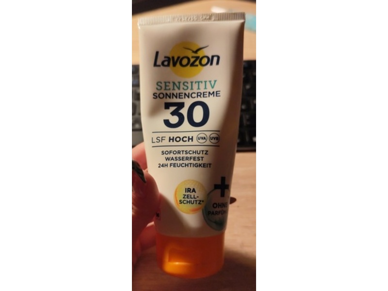 Lavozon Sensitive Sunscreen, SPF 30, 50 mL