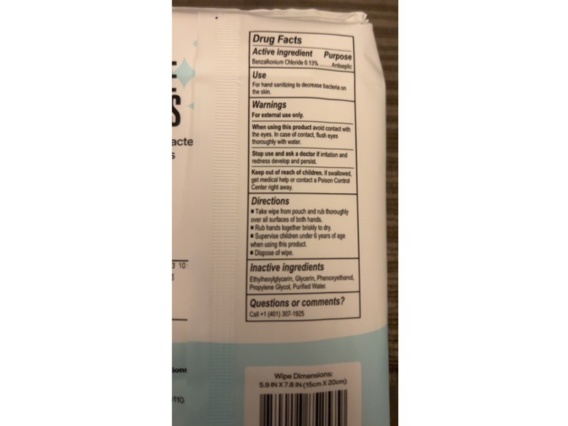 Mighty Good Wipe Those Hands Wipes, 42 Count, Pack Of 4