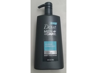 Dove Men +Care Body + Face Wash, Clean Comfort, 23.5 oz/694 mL - thumbnail 2