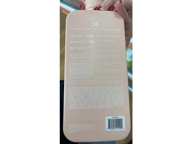 Monday Smooth Shampoo, 27 fl oz/798 mL