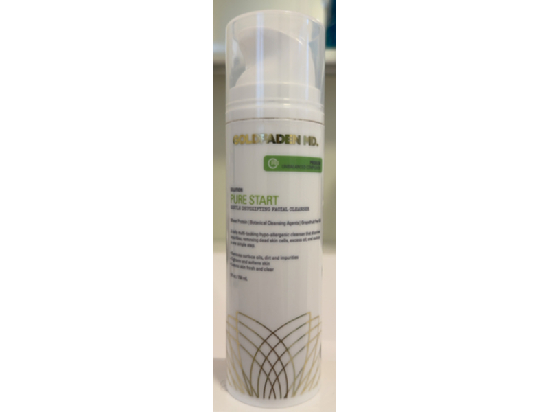 Goldfaden MD Pure Start Gentle Detoxifying Natural Facial Cleanser, 5 fl oz/150 mL