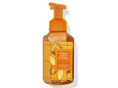 Bath & Body Works Gentle & Clean Foaming Hand Soap, Whipped Honey & Vanilla, 8.75 fl oz/ 259 mL
